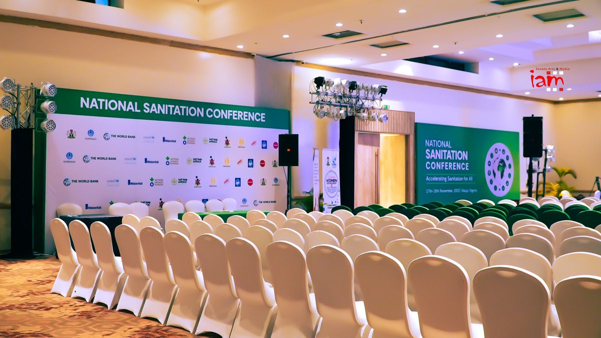 iamTotalEvents's tweet photo. Proud to see the National Sanitation Conference 2025 come alive! Executed seamlessly by IAM, your trusted total event solution company. @iamTotalEvents https://t.co/3BYRe4CIWI