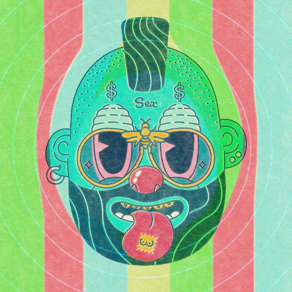 👁️🌈 MONSTRS HUNT — TRIPPY CHAOS 🌈👁️
Multiple MONSTRS are swirling through the shuffle with a <a href="/Trippy_dudes/">Algo Trippy Dudes</a> BG by <a href="/nakelskij/">Adam Nakelskij</a>…
but only the first hunter who drags one out mutates into the winner of THIS beast!

Step into the shuffle and chase the colors.
Only the Weird Survive.