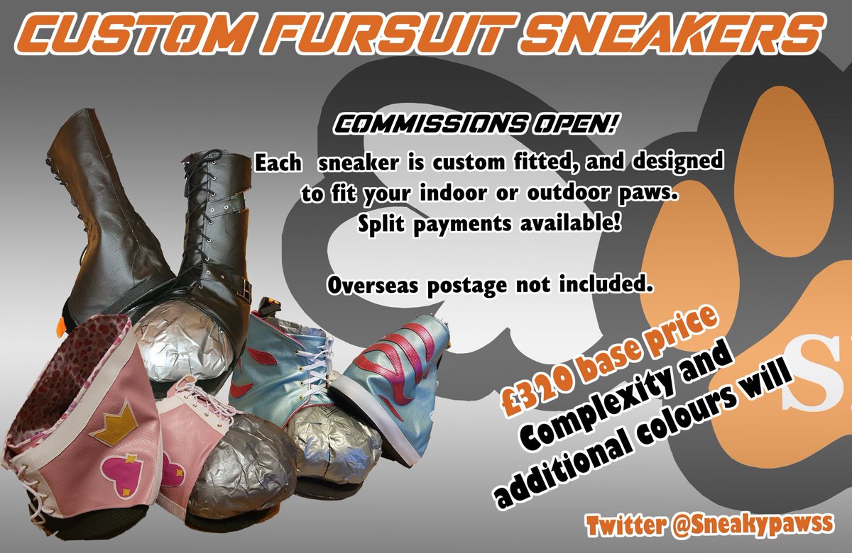Sneaky Paws Sneakers tweet media
