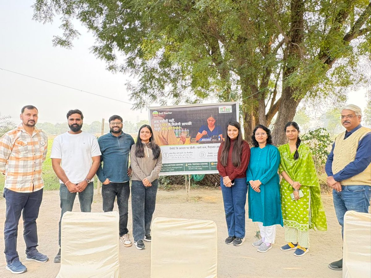 SocialMadhukar's tweet photo. @risefound2011 Soil Testing Center at Dwarka Delhi- Soil conservation initiative in association with #SoilDoctor .

#SoilHealth is important aspect of Soil for food security and biodiversity conservation.

#SoilConservation https://t.co/kPm0oljqd1