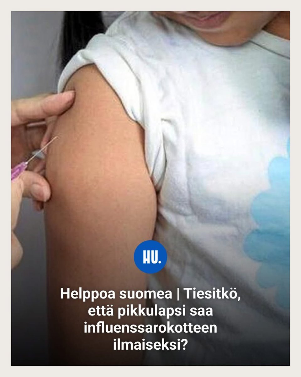 Ihanaa - ottakaa rokote! 🥰
Vain otettu lääke auttaa.
Rokota vain ne lapset jotka haluat pitää.