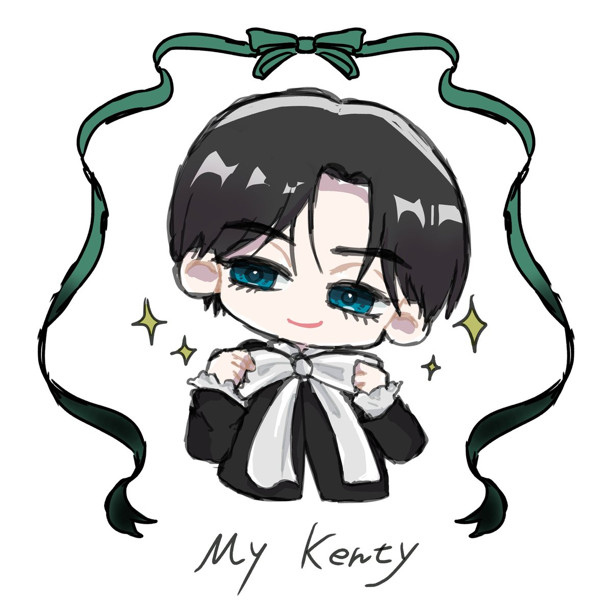 first_star_KNT's tweet image. 職場でコソコソ描いてた　my kenty第2弾クラシカルな雰囲気で最高です　ミラーもたいへん良き