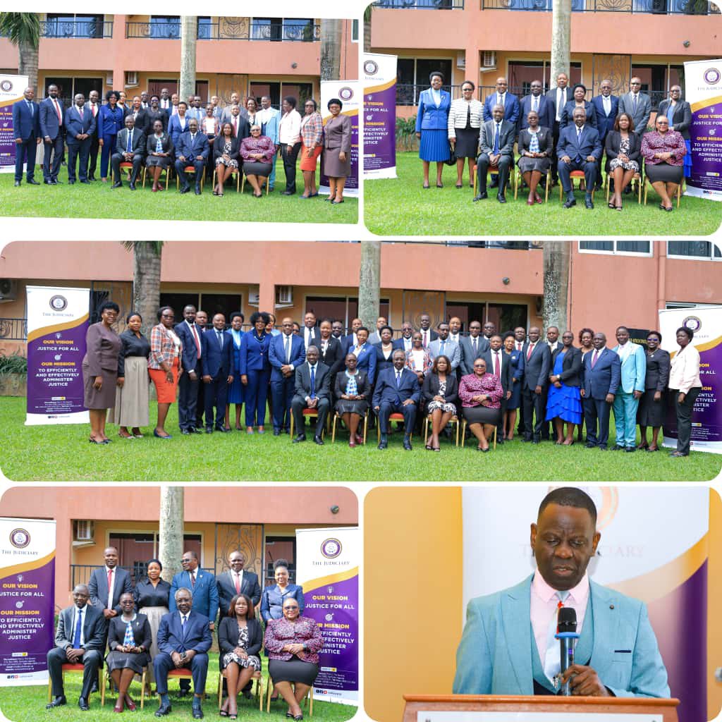 High Court Judges heading Divisions and Circuits across the country have begun a two-day Quarterly Review retreat at the Imperial Golf View Hotel in Entebbe to assess first quarter performance and develop strategies to address persistent case backlog in the Judiciary.

Opening