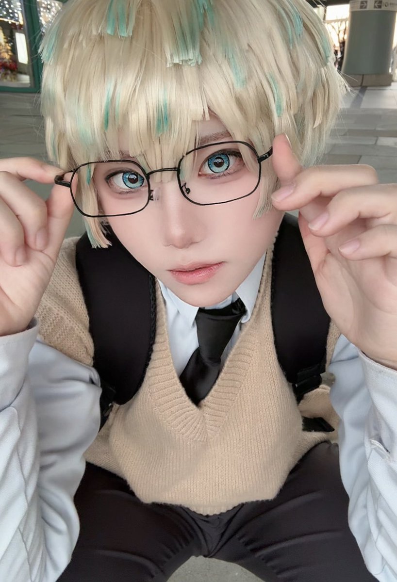 ROM_abcd's tweet image. cos. めがね