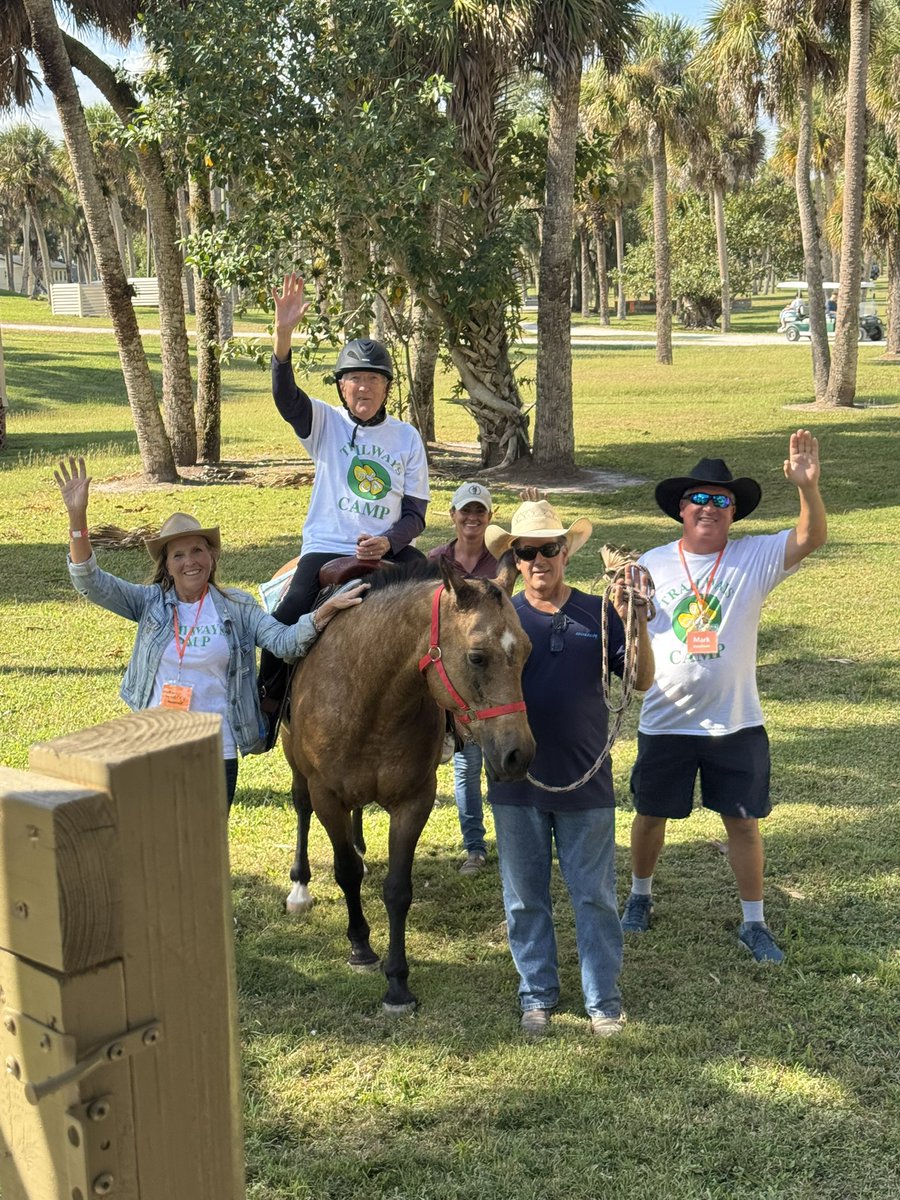 Horse riding at Trailways Camp!