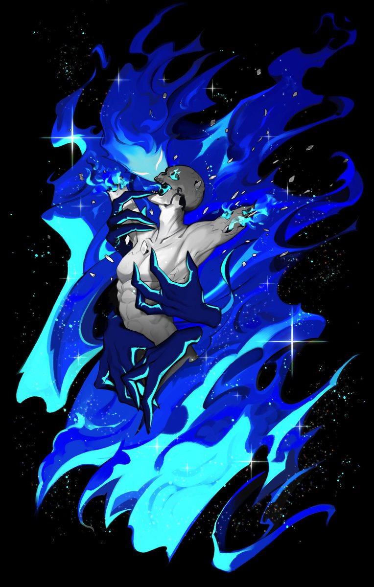 イラスト 青と白 Toriki🍍 (@Toriki63695671) on X