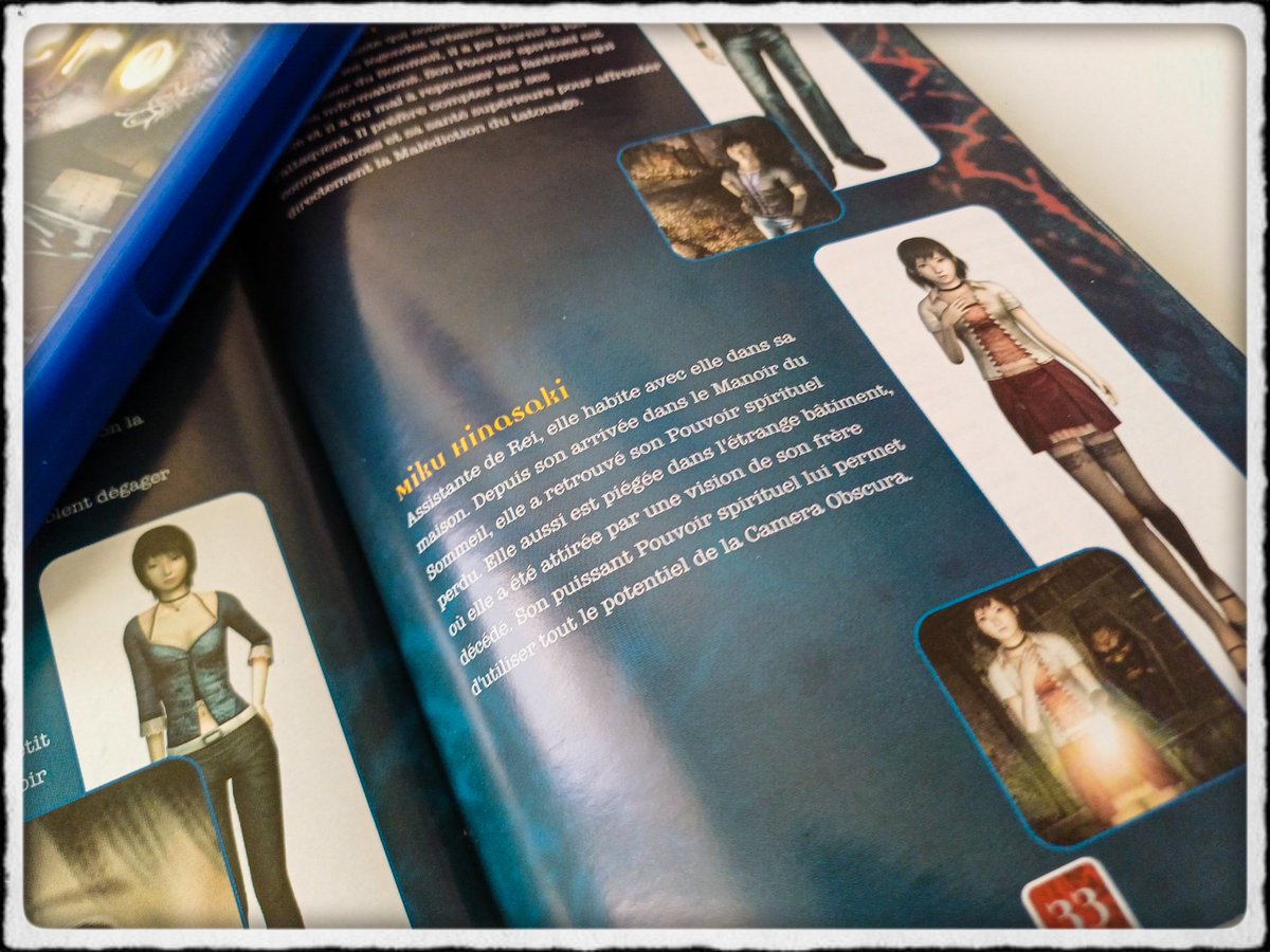 MisterKyleHyde's tweet image. Le petit fan service du jour (mais ca va, c&apos;était bien intégré pour le coup) #projectzero #fatalframe #zero #tecmo #sony #ps2 #retrogaming #survivalhorror #artworksoftheday