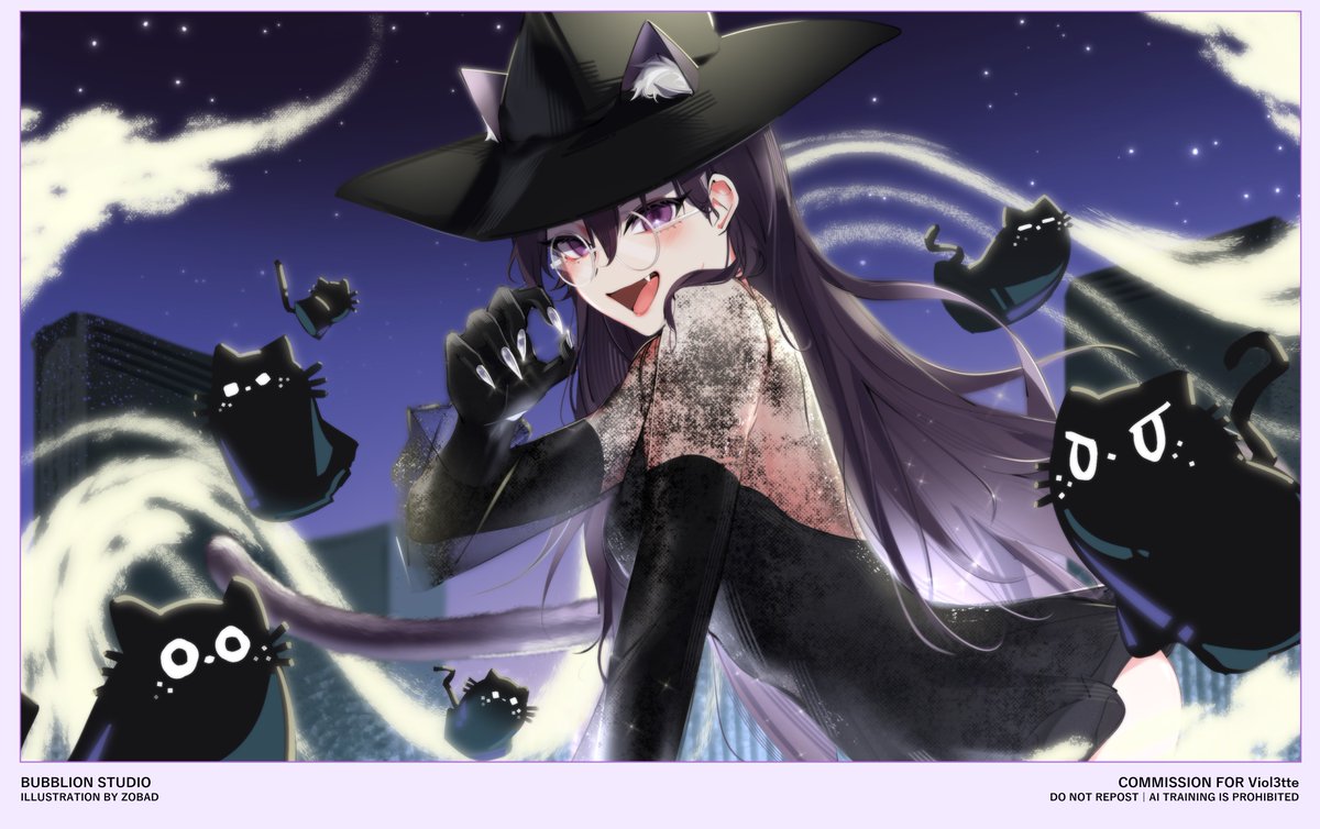 「 Showcase 」 ━ Illustration by <a href="/ZOBAD__/">ZOBAD | BubblionStudio</a> 

━ commission for @/v_viol3tte

Carrd : bubblionstudio.carrd.co  
#Bubblionstudio #commissionsopen