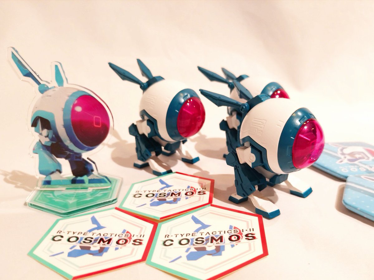 rtypefinal2_jp's tweet image. 【R-TYPE FINAL 2 ガチャ_その3】
パウ・アーマーだらけ♪　可愛い☆
#RTypefinal2 #RTypeFinal3 #RTypeTactics #RTYPE #ガチャガチャ #トイズキャビン