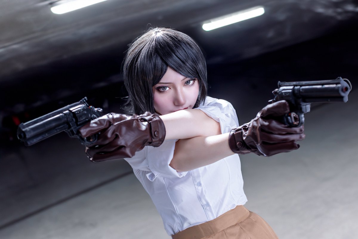 kobashi0105's tweet image. Cosplay⚠︎︎ DR  無印 戦刃むくろ

超高校級