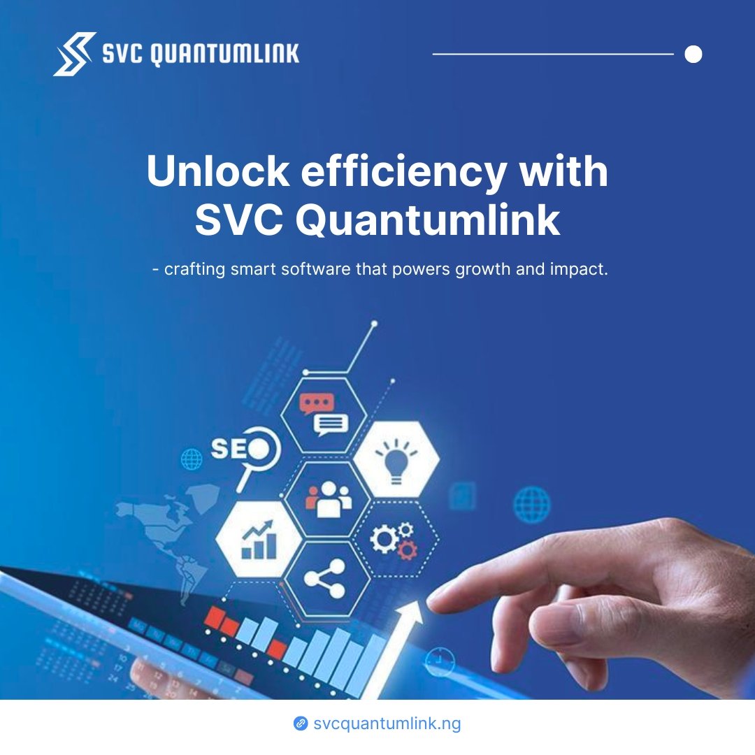 SvcQuantumlink's tweet image. Unlock efficiency with Svc Quantumlink,  crafting smart software that powers growth and impact.

#SmartSoftware #TechInnovation 
#QuantumlinkGrowth #DigitalSolutions