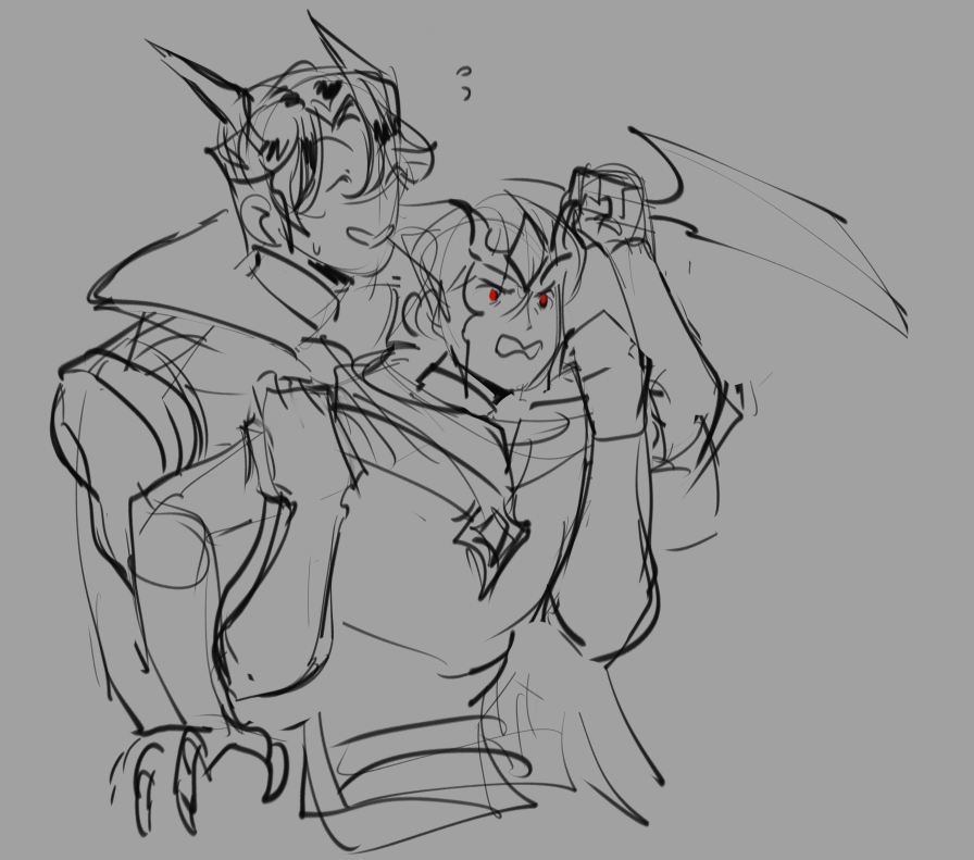 ktdv_lrk's tweet image. wait ok last one; messy ahh sketch recreating my fav meme of them but '24 worlds skins