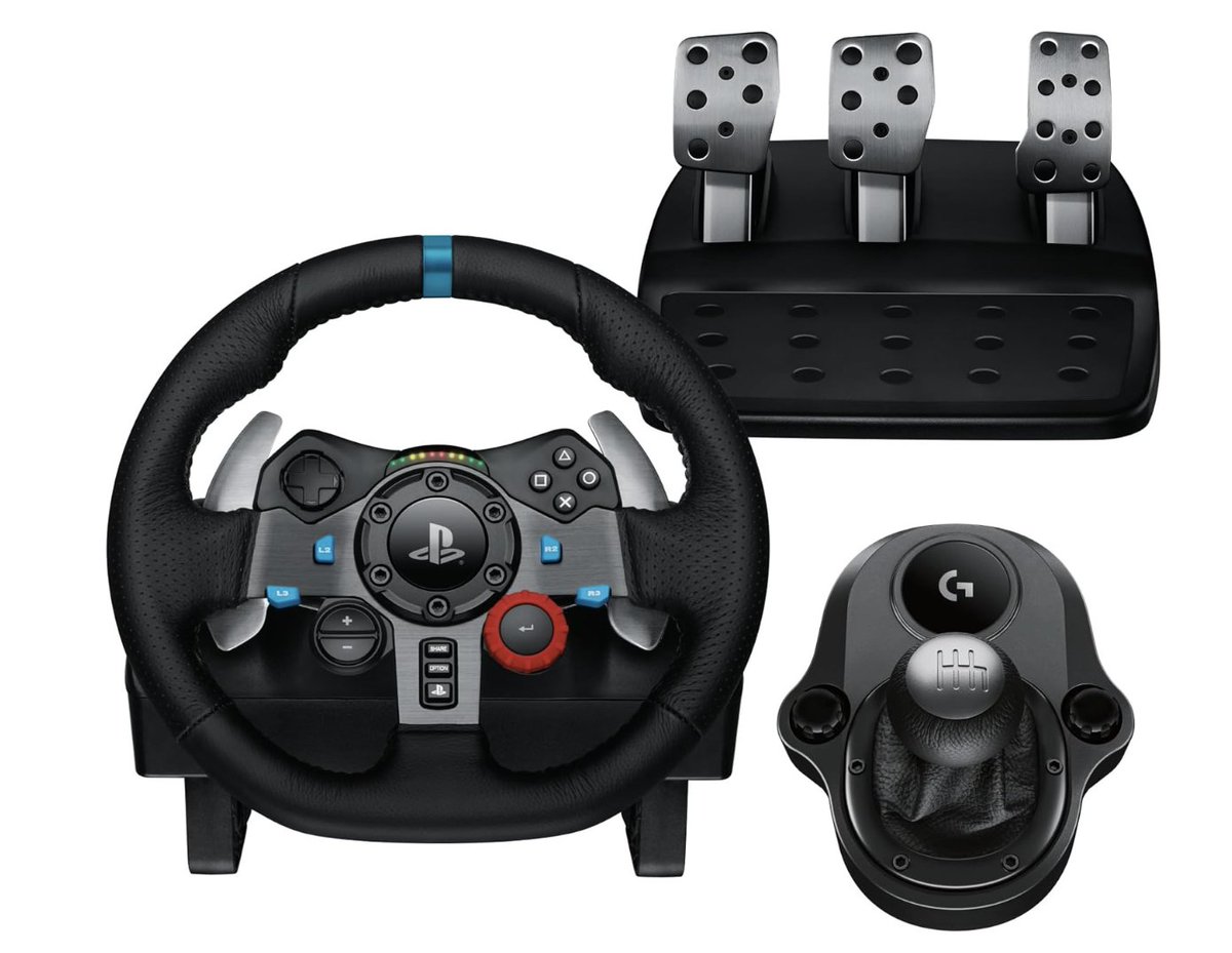 Ad: BIG £160 OFF #Logitech G G29 SE Driving Force Racing Wheel and Pedals - UK 🇬🇧 amzn.to/44fFimz