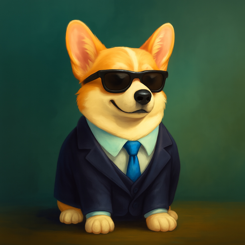 corgil's tweet image. Gm