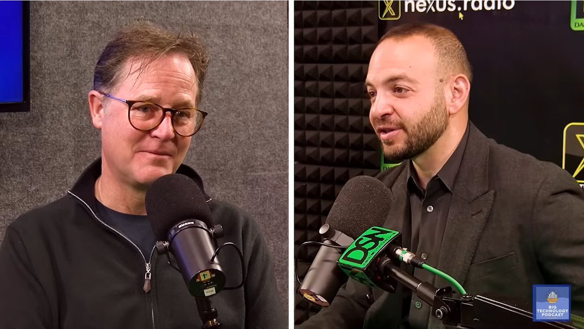 nickclegg's tweet image. Thanks @Kantrowitz, we ranged far and wide on the @BigTechPod - from the meaning of online friendship to the perils of gangster capitalism and much else besides – really enjoyed this!

Listen: open.spotify.com/episode/5FibP3…
Watch: youtube.com/watch?v=RKdxpK…