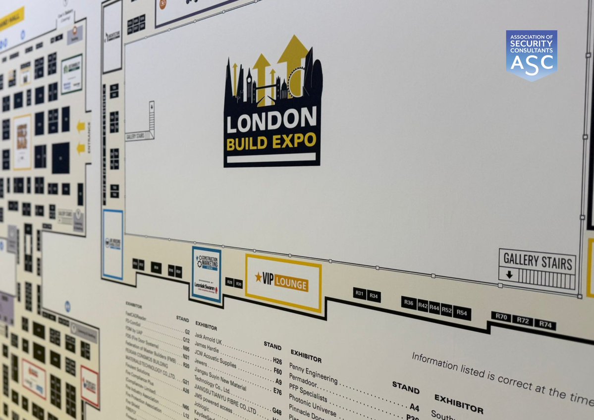 assocsecurity's tweet image. Day 2 kicks off with the @LondonBuildExpo buzzing louder than ever!

Our stand has been buzzing with visitors eager to hear about #ASCmembership, #SABRE, and the upcoming seminar that is shaping new #benchmarks for the industry.

Visit us at Stall Q10!