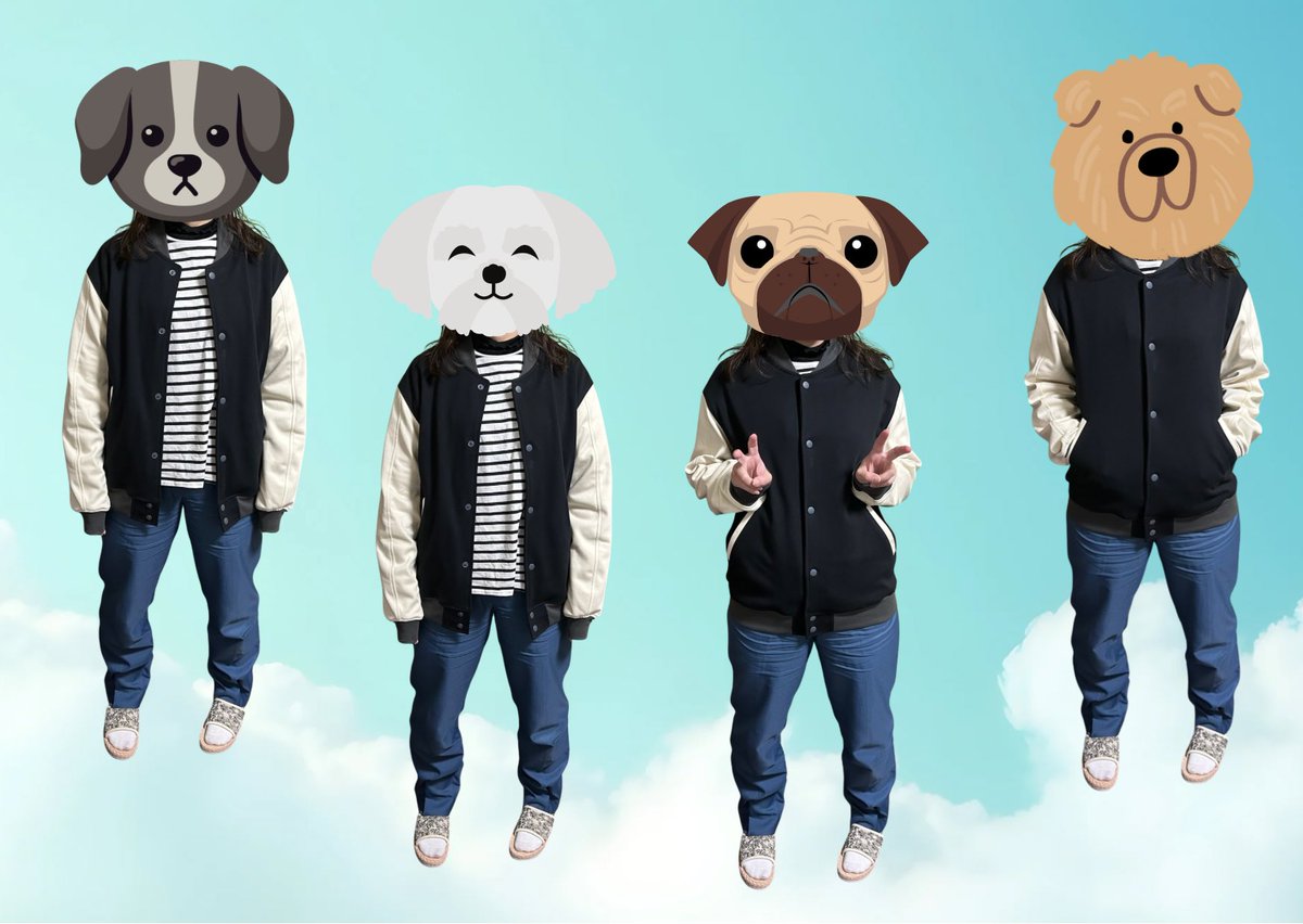 dmd_maky's tweet photo. 暑がりで上着を着てくれない息子の為に薄手の上着としてスカジャン作ったんだよ〜って妹に記念撮影してもろて編集されたのがコレwwwクソワロタꉂꉂ(ˊᗜˋ*)ʬʬʬʬʬʬʬʬʬʬ

#ハンドメイド https://t.co/Ucz8Nz6gS0