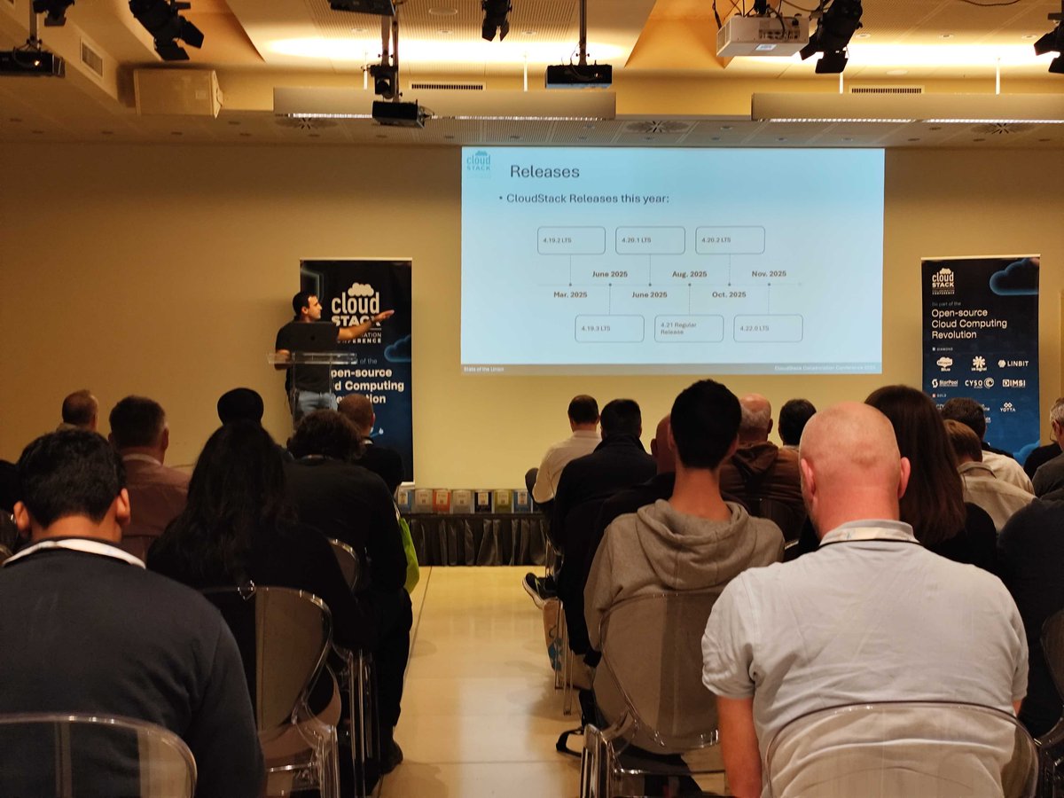 Apache CloudStack tweet media