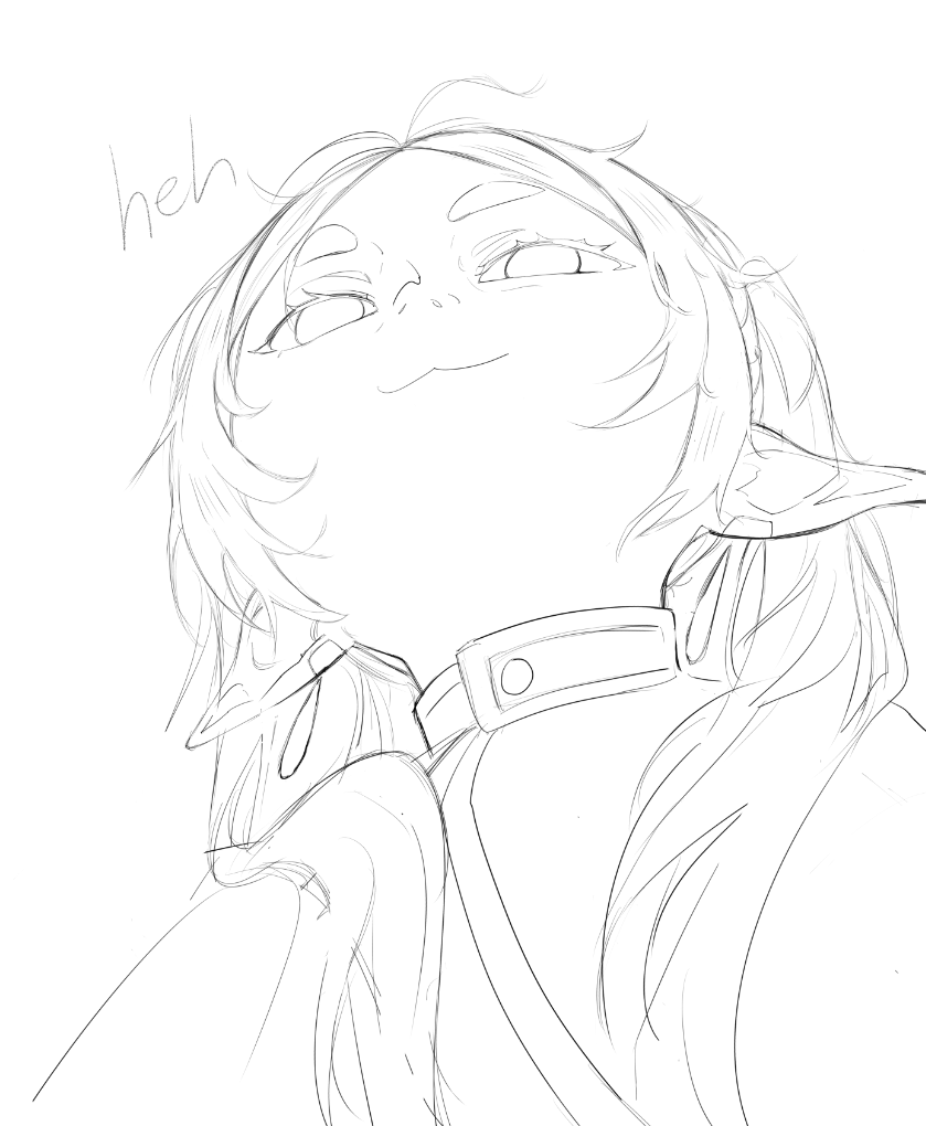 issweeetheart's tweet photo. #frierenfanart heh https://t.co/PAFwrrA8Dg