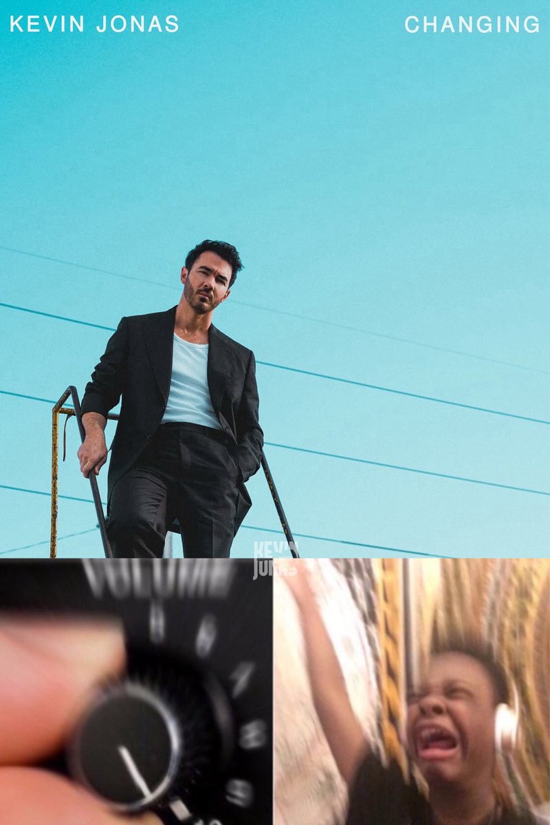 kjonasbrasil's tweet image. Here's how we've been since the second this song was released:

#KevinJonas #Changing