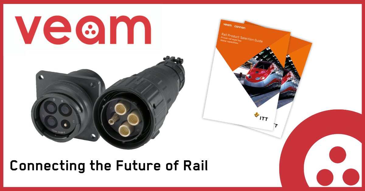 railwaygazette's tweet image. #ad ITT Veam. The Connector Experts.

We have the reach, scale and expertise to deliver - whatever the requirement. 

Download the selection guide to learn more: bit.ly/3JLLhc1  

#RailIndustry #RailInnovation #Connectors