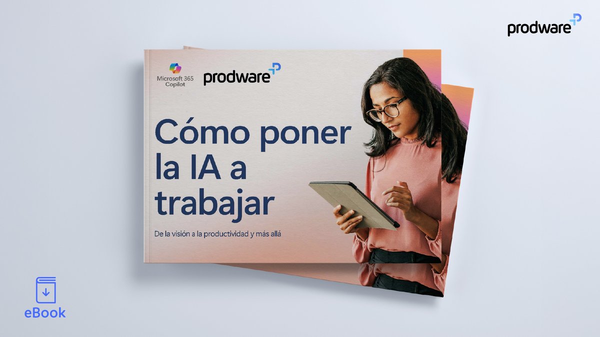 ProdwareES's tweet image. La #IA está revolucionando la forma en que trabajamos y lideramos nuestros equipos. Descubre datos reales, ejemplos prácticos y claves para implementar la #IA con éxito. #Microsoft365 #Copilot potencia la creatividad y mejora el bienestar: ➡️ okt.to/jYU9Eo 
#Prodware