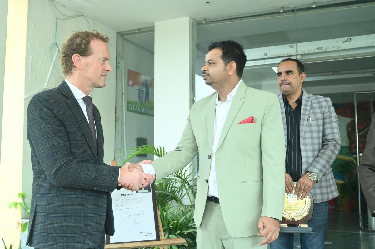 Today SAI, NCOE, ROHTAK hosted World Boxing President Mr. Boris van der Vorst.He was appreciative of the support given by the government &amp; lauded the efforts of the officials. His words are an inspiration to our boxers to achieve new heights. #MYAS#SAI# SAI NCOE ROHTAK