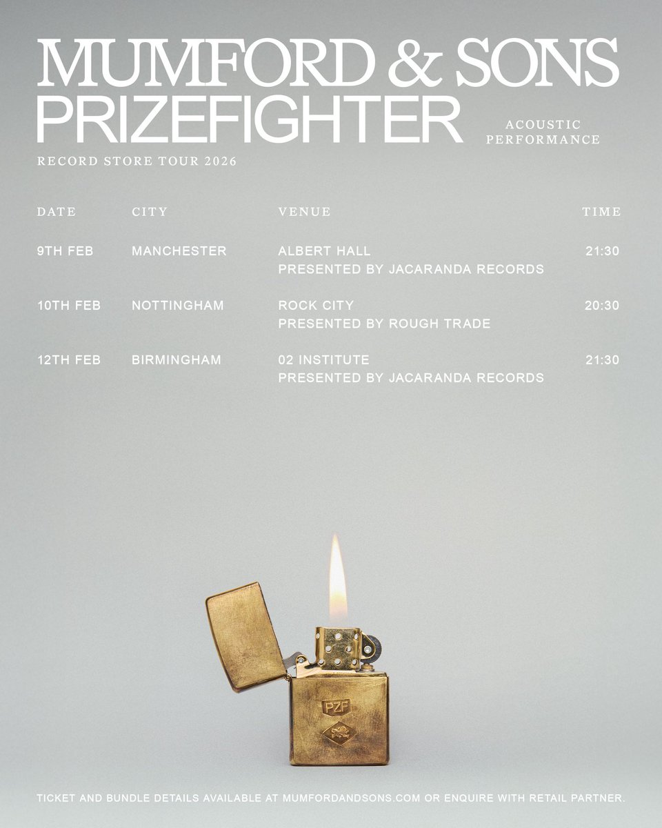 Mumford & Sons tweet media