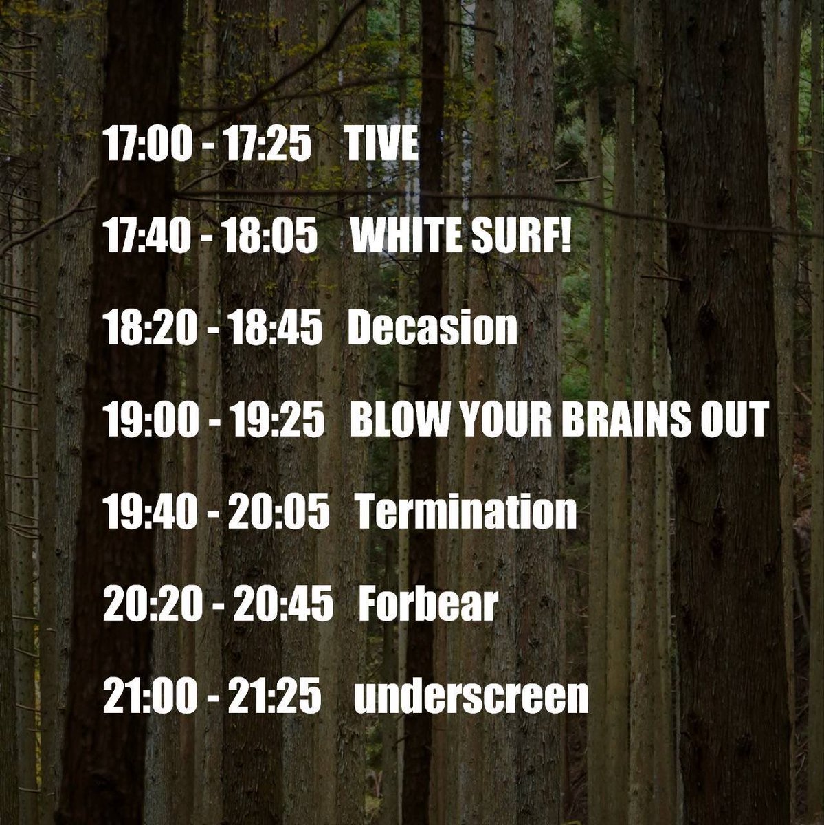 tivehc's tweet image. ✨来週✨