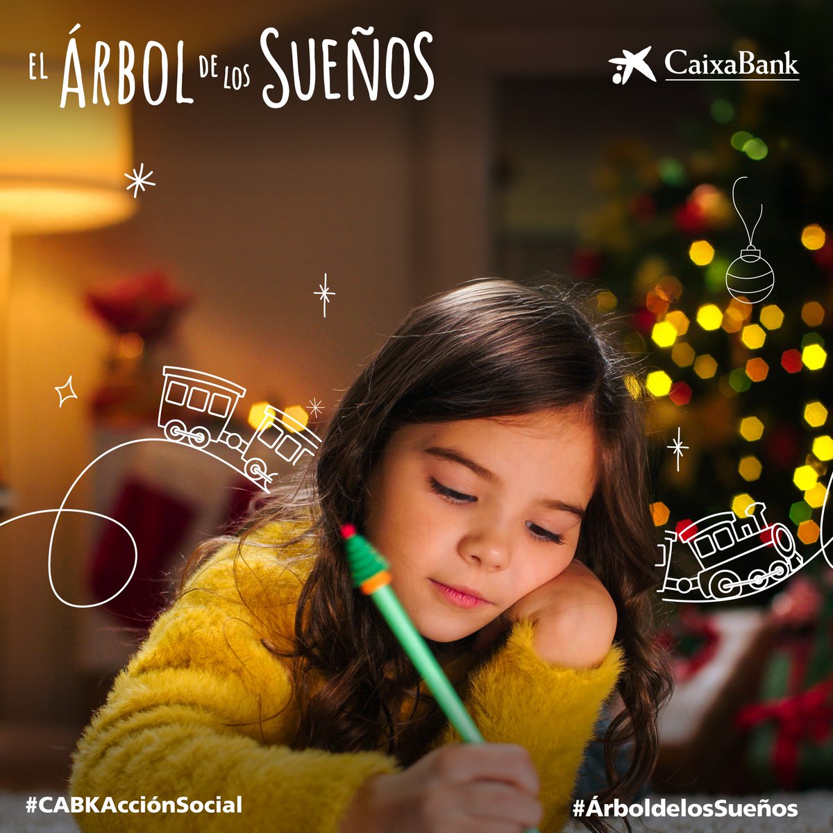 🌳 En el Árbol de los Sueños de CaixaBank no solo se dejan regalos 🎁 
 Se deposita confianza, empatía y compromiso 🤝 
 Se recibe ilusión, esperanza y emoción 🌍 
 Haz que tu regalo cuente ❤️ #ÁrboldelosSueños #RegalosConValores 
👉Más info en: ow.ly/G5Fn50XuzXu