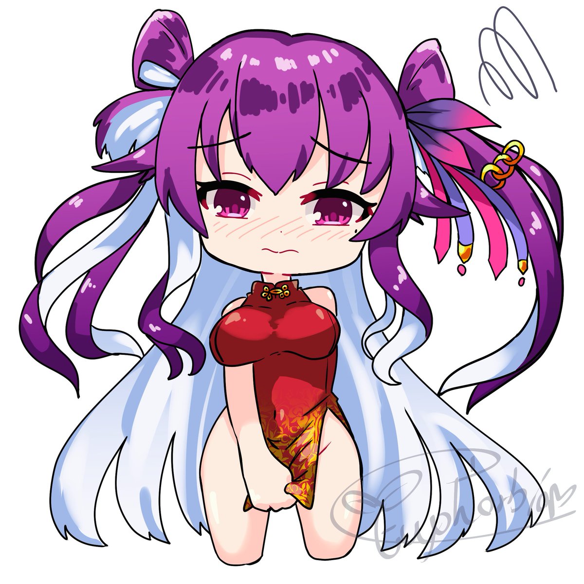 akatuki258's tweet image. トゥルシー「み、短すぎます...！」
#フラワーナイトガールイラスト