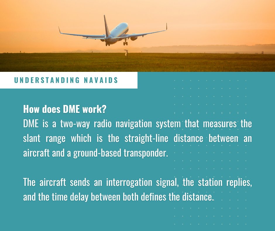 AirportGurus's tweet photo. 📡 Ever wondered how aircraft know their exact distance from the ground?
That’s where DME (Distance Measuring Equipment) comes in a radio system that calculates distance with precision and reliability.

✈️ Discover how it works, its accuracy, and how it compares to GPS. 👉 https://t.co/cp7riZVfmx