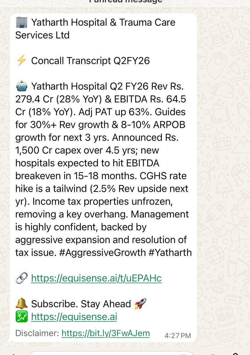 growth_picker's tweet image. #YatharthHospital