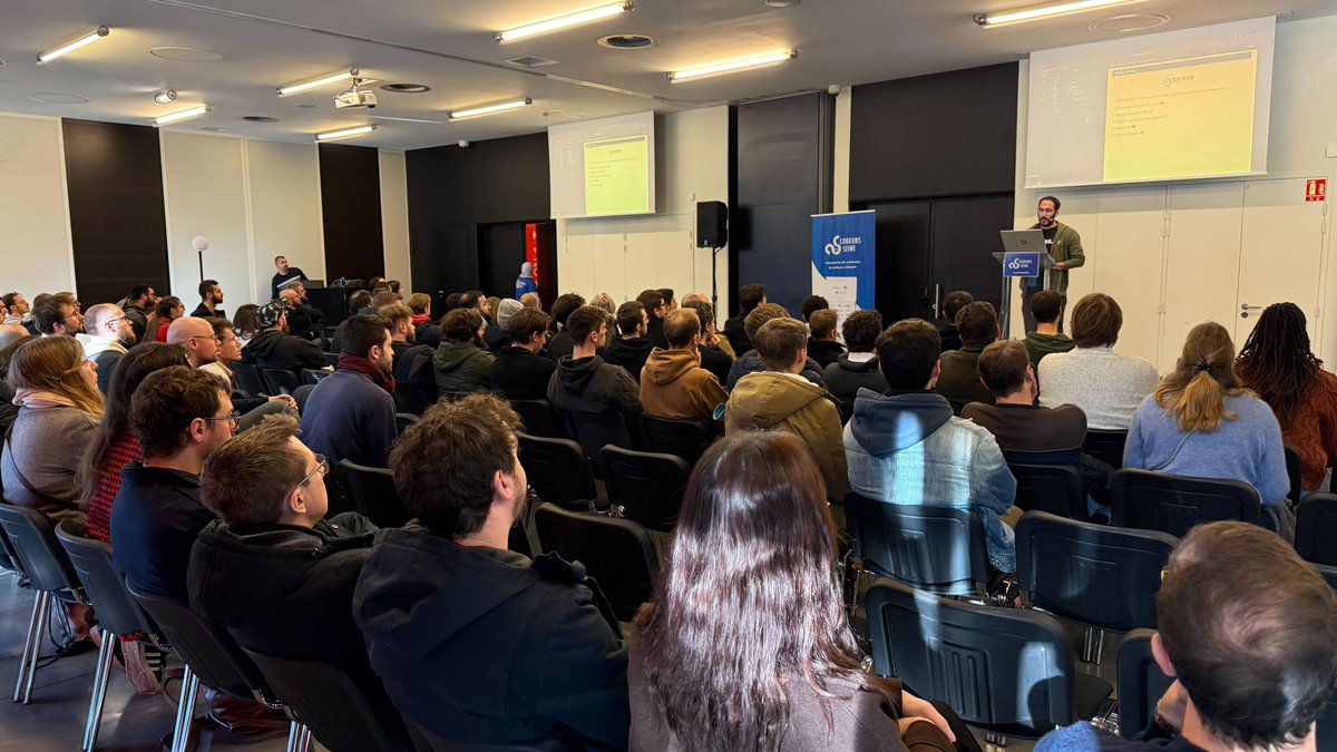 codeursenseine's tweet image. Envie de coder plus vite sans sacrifier la qualité ? @_jmleclercq montre en 15 minutes comment Cypress peut transformer vos tests front. #Codeurs2025