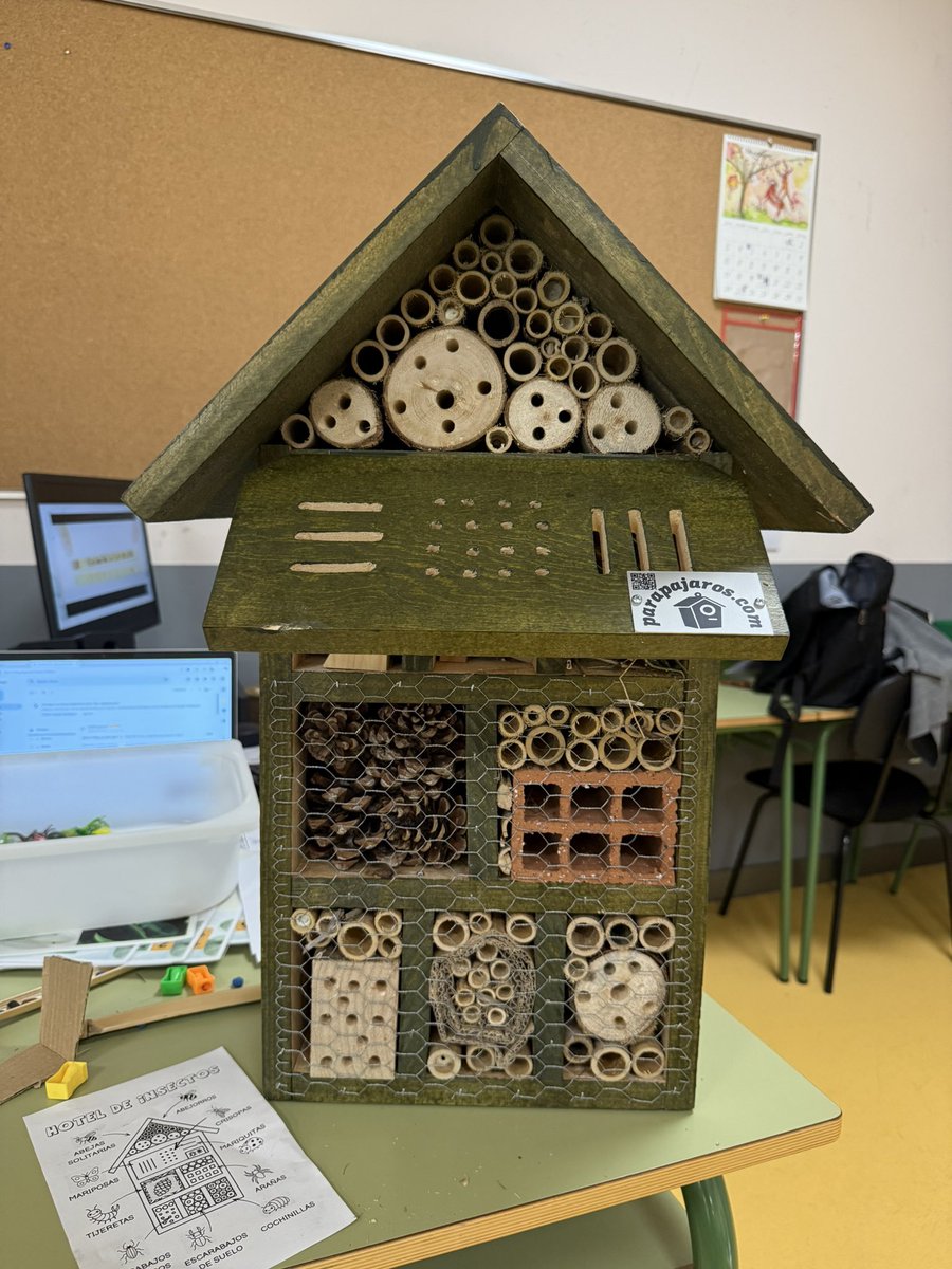 CEIPELVIRA's tweet image. Hoy aprendemos cómo se hace y cómo funciona un “Hotel de Bichos”. @AytoArroyo #yosoydelelvira #megustamicole #puedescontarconmigo