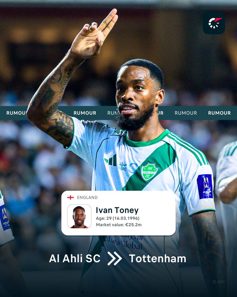 Flashscorecom's tweet image. Could Ivan Toney be returning to the Premier League? 🔙 We have the latest: flashsco.re/3yj63nyu