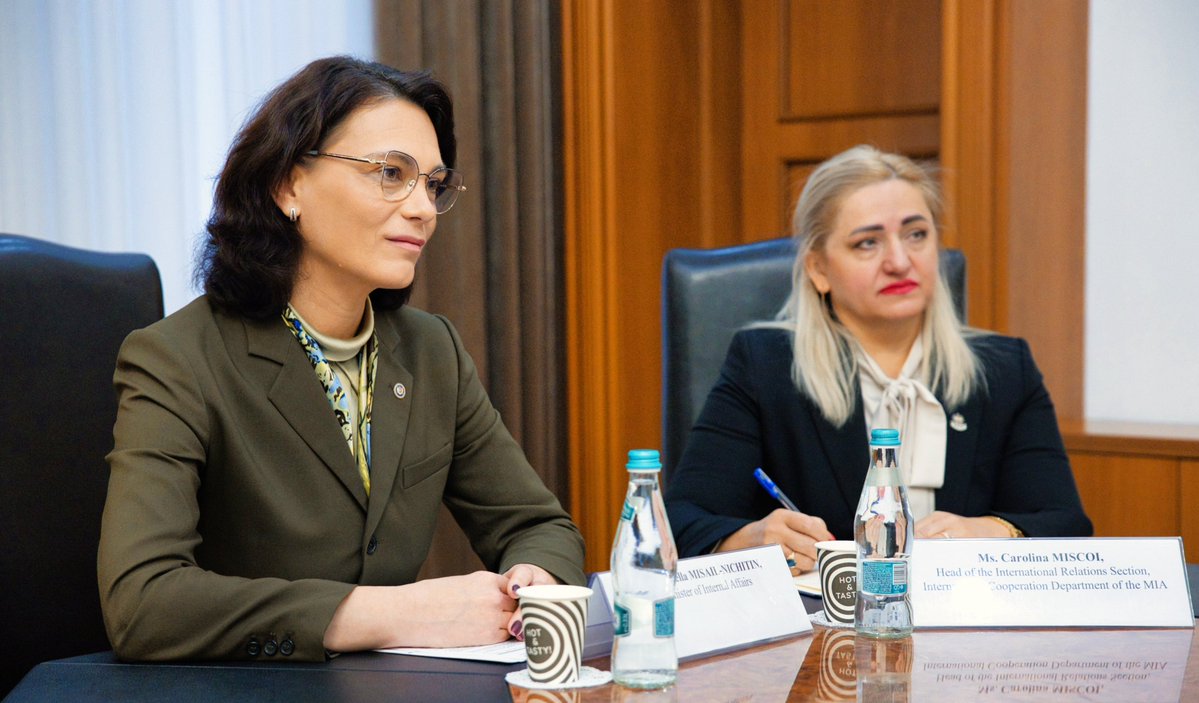 MIAMoldova's tweet image. Cooperation with @DCAF_Geneva drives key reforms in HR, police training, and strategic management, helping us deliver better services and advance Moldova’s European integration. Together, we protect our citizens. #Reform #EUintegration #Security
