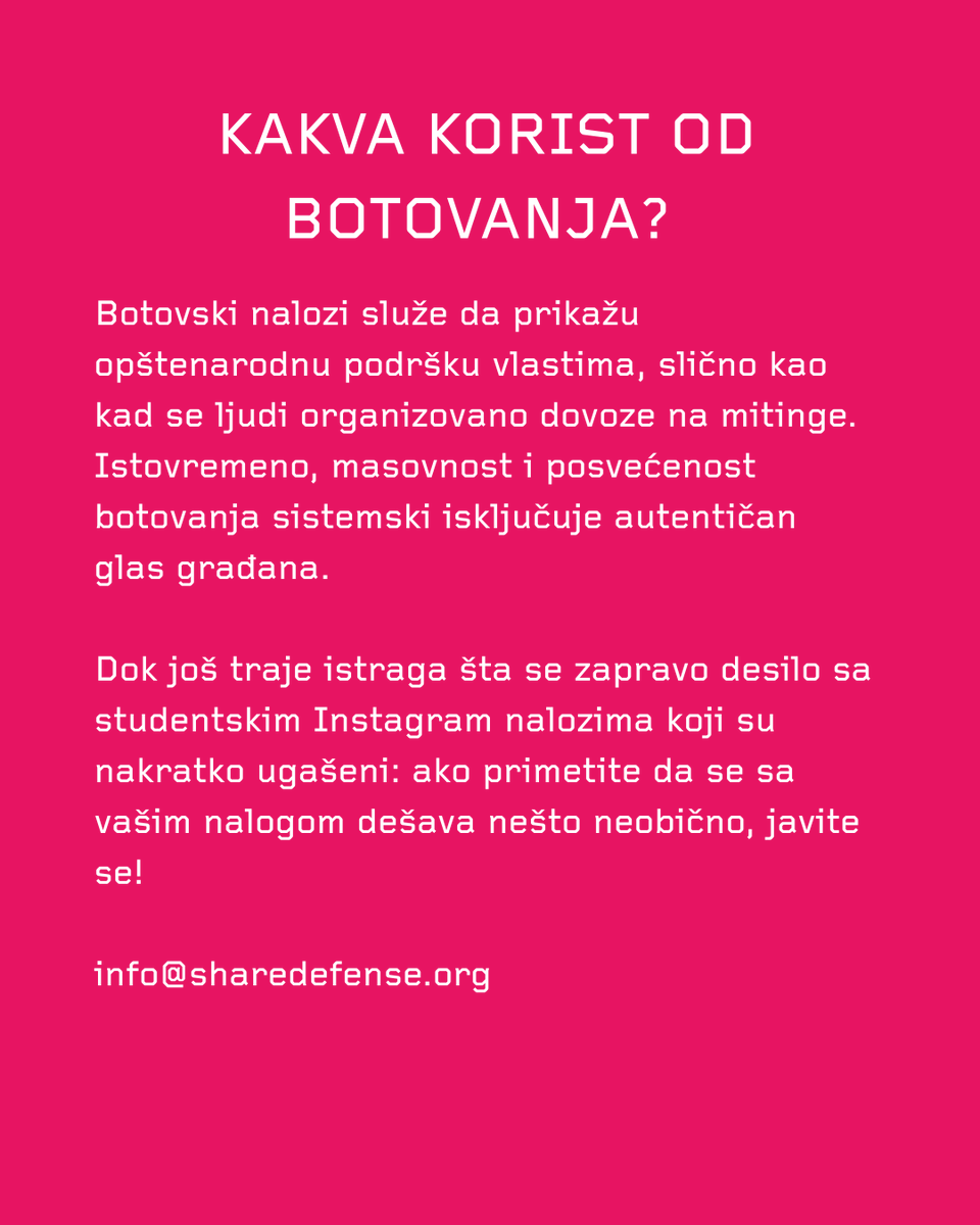 SHARE Foundation tweet media