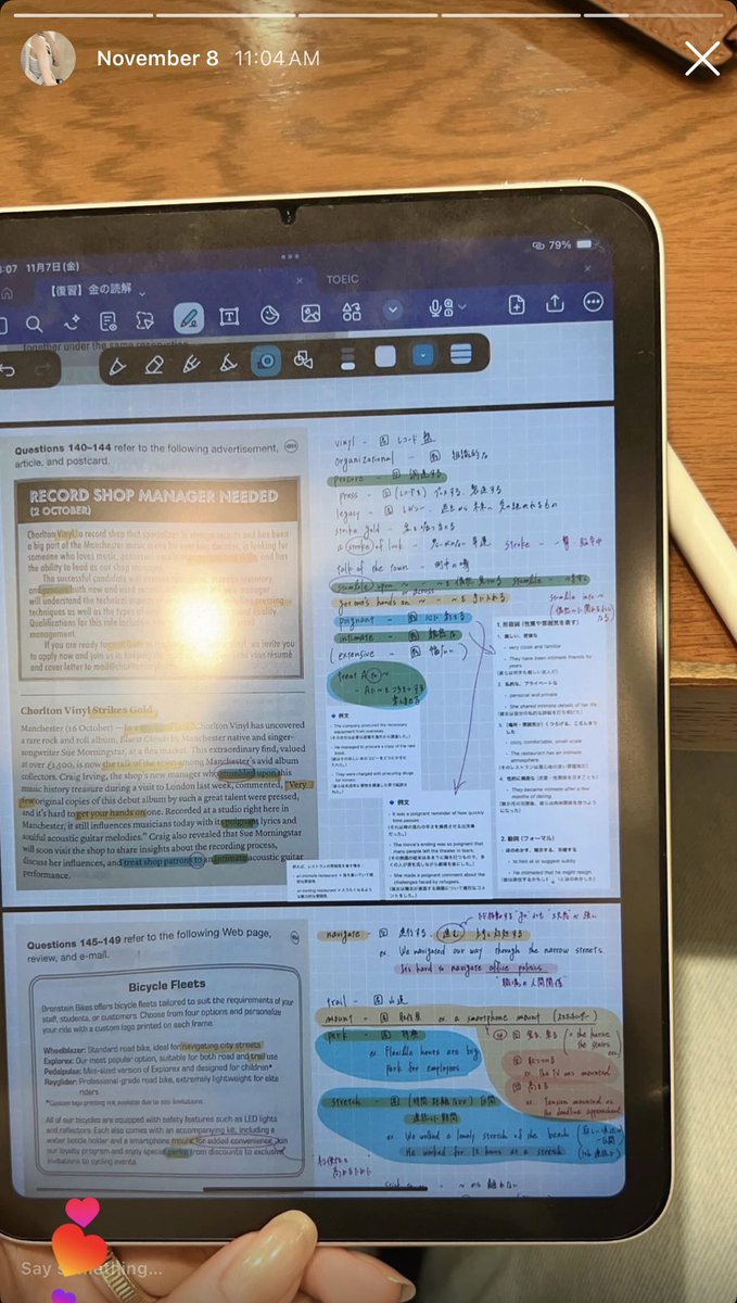 nira_ta_ma's tweet image. これ、勉強ノートやmy参考書(=外部の脳)の作り方も似ていると思う📖
1. まとめる/読むだけで終わらせず&quot;気付き&quot;を必ずメモしておく(心の動きは記憶に残りやすい)
2. 自分が間違えやすい部分にマーカーや付箋、折り目をつける
3. 「要するに」と自分の言葉でまとめる
4. 1〜3のメモと共に&quot;ひたすら復習&quot;