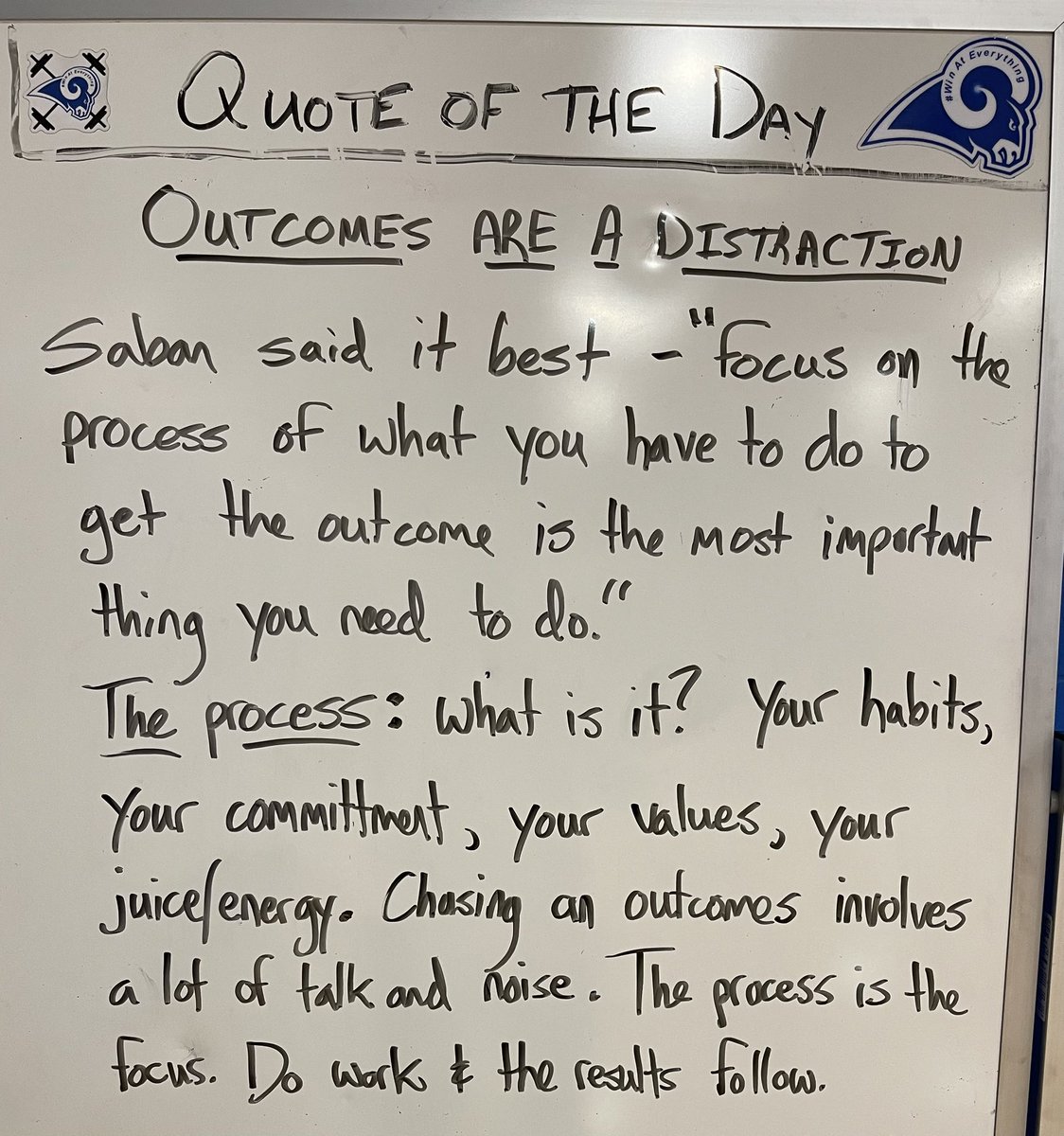 CoachRayO3313's tweet image. Outcomes are a distraction. The process is the focus. It’s all about how you plan to get there and less about what time you’ll arrive. Control your actions, habits, commitment and 🧃. The outcomes will take care of themselves