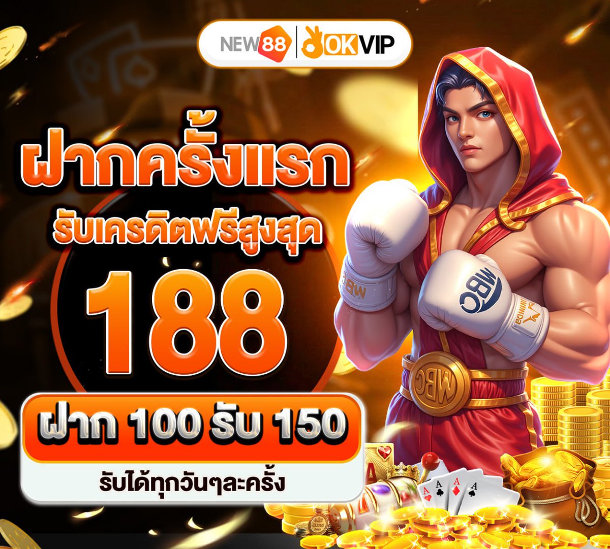 เครดิตฟรี188กดรับเอง เครดิตฟรี 188 บาท 2025 Icon