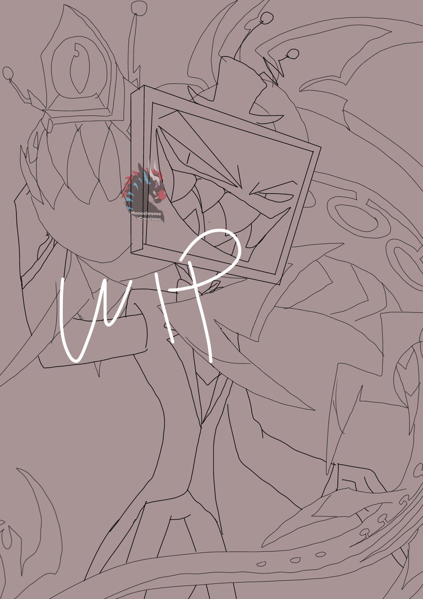 I couldn’t help myself i had to draw Vox and his adorable shark puppy hopefully I’ll have it finished during the next couple days. #Vox #HazbinHotelVox #HazbinHotelFanart  #hazbinhotelseason2