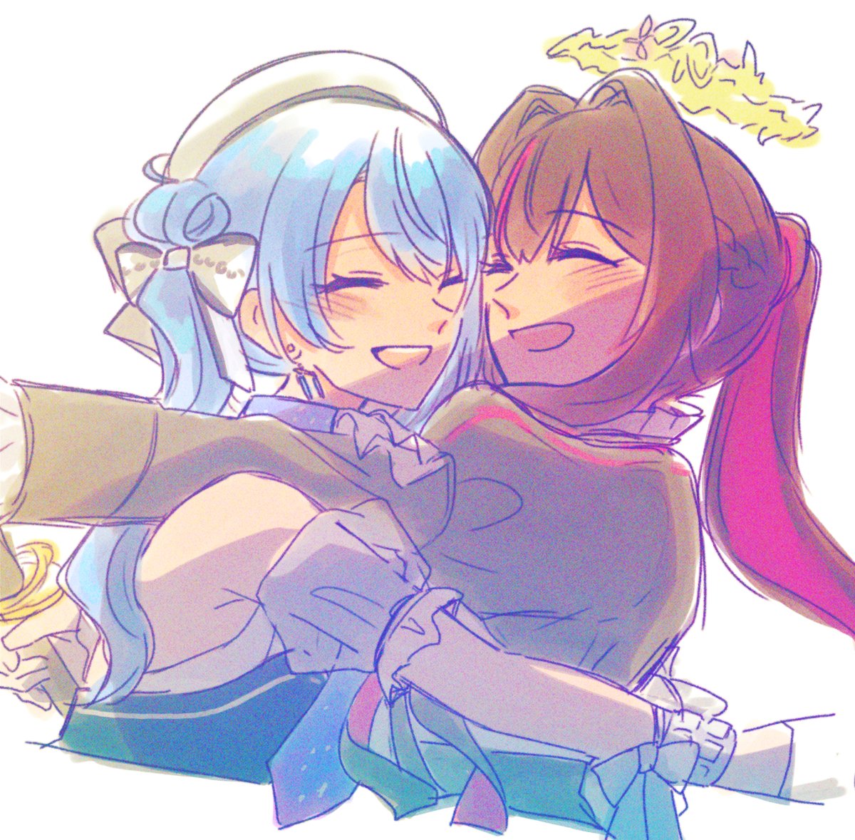 ほしくずアテリア AS_tar のハグ #ほしまちぎゃらりー #AZKiART #AZKiと未来へ