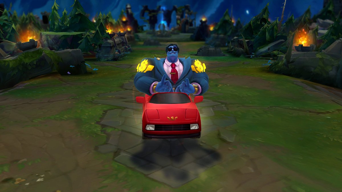 lol_es's tweet image. D) Mundo va donde quiere