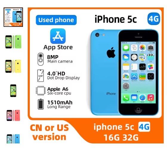LisaFashionFit's tweet image. Looking for a budget iPhone? 
📱 Get the Apple iPhone 5C — 4&apos;&apos; display, 16/32GB storage, fully tested &amp;amp; ready to use!”

Get it here - alli.pub/7aus3e

#iPhone5C 
#AppleDeals 
#UsediPhone 
#SmartphoneSale 
#TechDeals