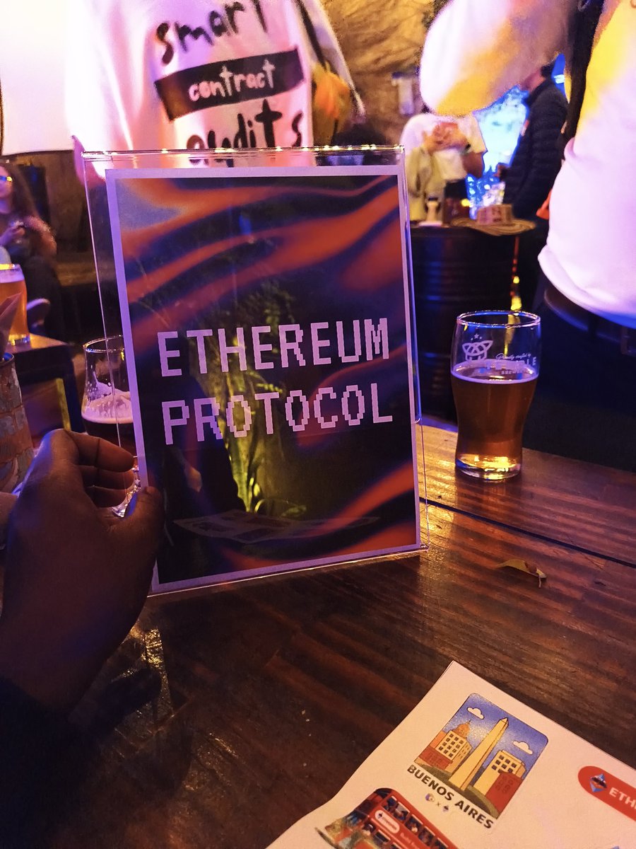 scarfacedoteth's tweet image. Last night felt different.
I walked into the @EFDevcon ARG Grantee Meetup expecting a simple networking event… but it turned into one of those evenings that reminds you why you’re building.

Good people, honest conversations, unfiltered ideas, laughter  and that quiet feeling of…