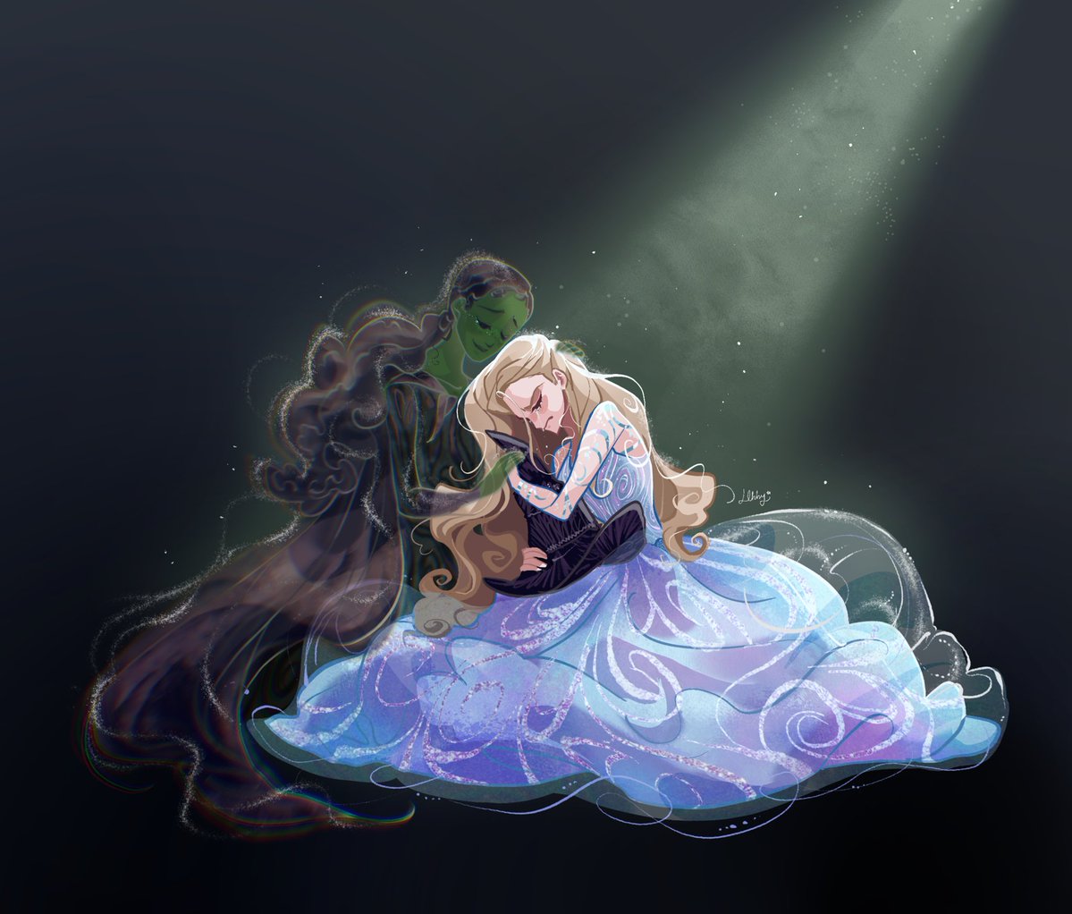 Libbly_Libby's tweet image. #WickedForGood #위키드
 Because I knew you.