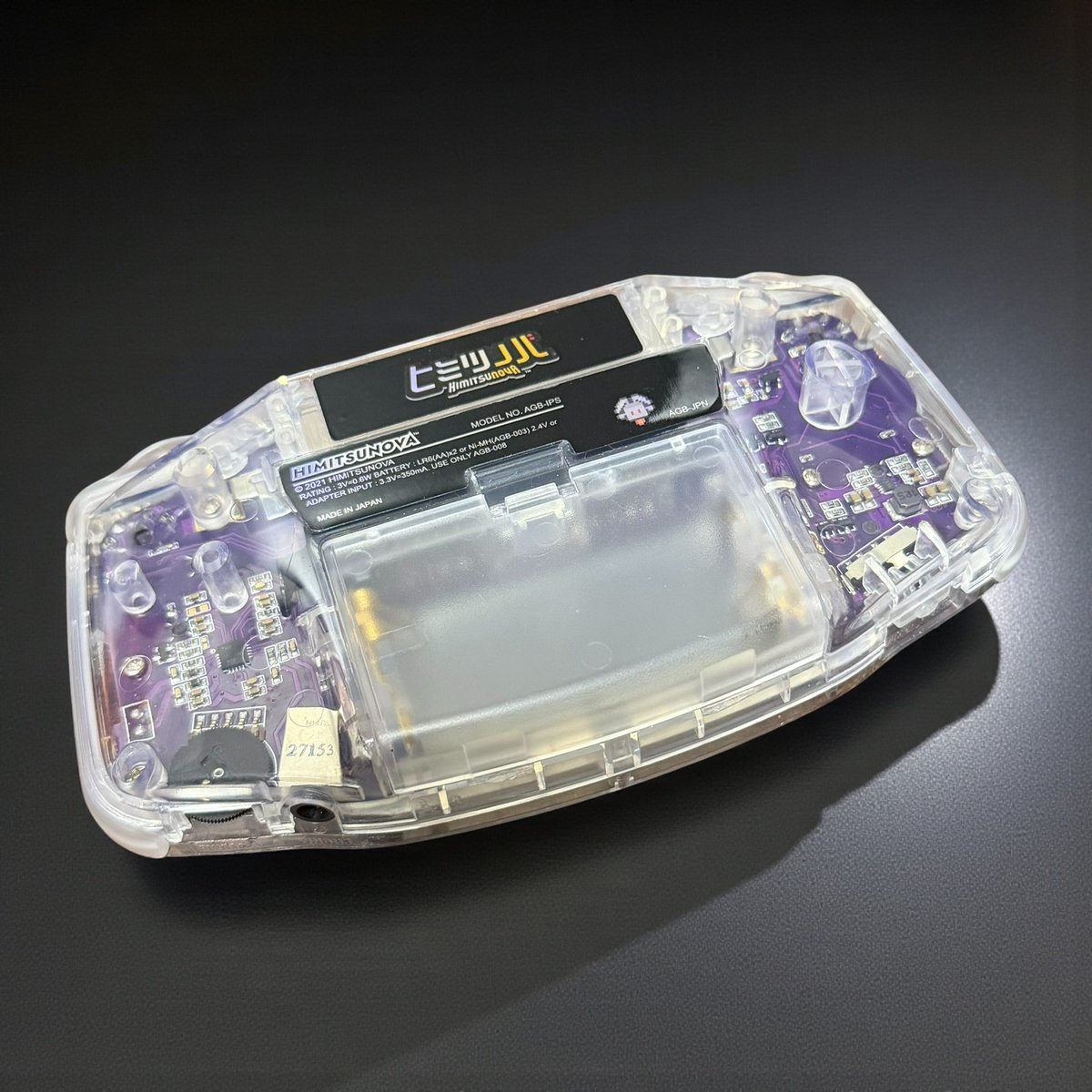 himitsunova's tweet image. 【Black Friday フォロー＆リポストキャンペーン】

日頃のご愛顧に感謝し、抽選で1名様 に IPS液晶を換装したゲームボーイアドバンス(LED Ver) をプレゼントしちゃいます！

▼参加方法
1️⃣ @Himitsunova をフォロー
2️⃣ この投稿をリポスト
✅締切:11/28(金) 23:59

沢山のご応募お待ちしております！