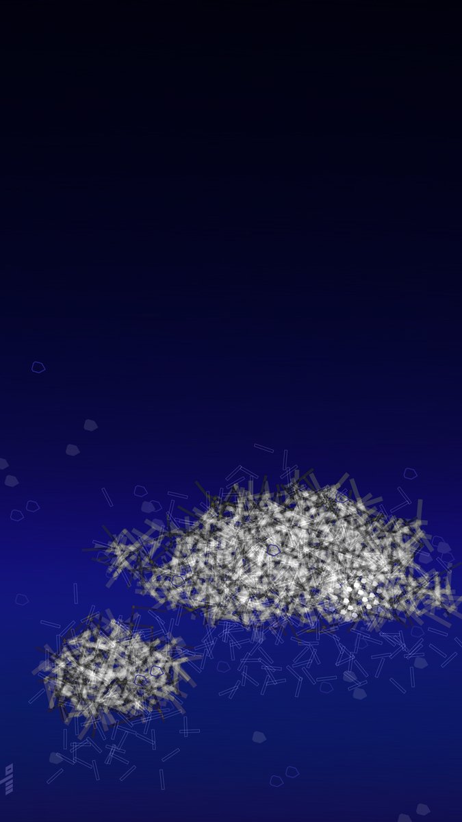 ☁️ We are honoured to welcome Noctilucent Memento #142 by <a href="/MLOdotArt/">Martin Lukas Ostachowski</a> into our collection!

Part of Noctilucent Mementi, a generative chronicle tracing five years of the artist’s work with clouds across four continents. Each piece acts as a location-specific memento, forming a