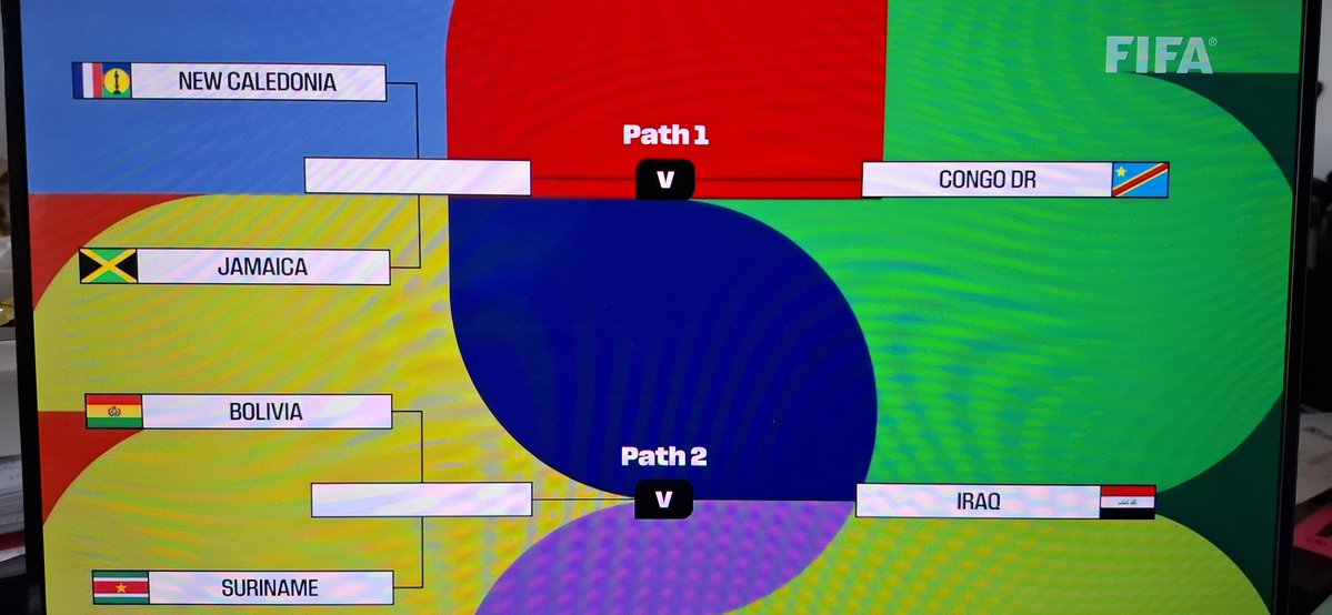 XavBarretFoot's tweet image. Encore 6 places à prendre à la Coupe du monde #WC2026. Je mise sur
ITALIE 🇮🇹
TURQUIE 🇹🇷
DANEMARK 🇩🇰
UKRAINE 🇺🇦 ou POLOGNE 🇵🇱 ou SUEDE 🇸🇪
Congo #RDC 🇨🇩
BOLIVIE 🇧🇴

Qu&apos;en pensez-vous ❓️

Barrages prevus en mars 2026 ⚽️ Tirage effectué ce midi par Materazzi, Dahlin et Karembeu